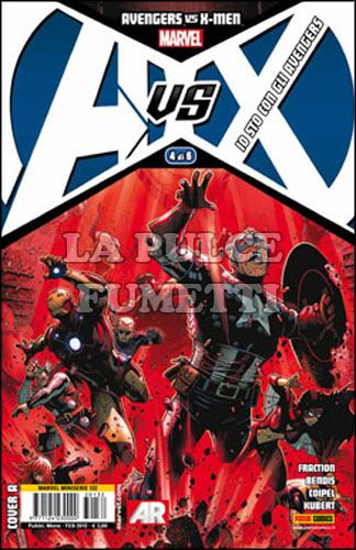 MARVEL MINISERIE #   132 - AVX - AVENGERS VS X-MEN 4 (DI 6) - COVER AVENGERS